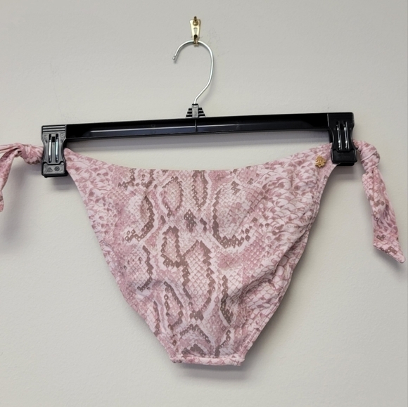 Cia maritima pink snake print Tanga bikini bottom L - Picture 2 of 7